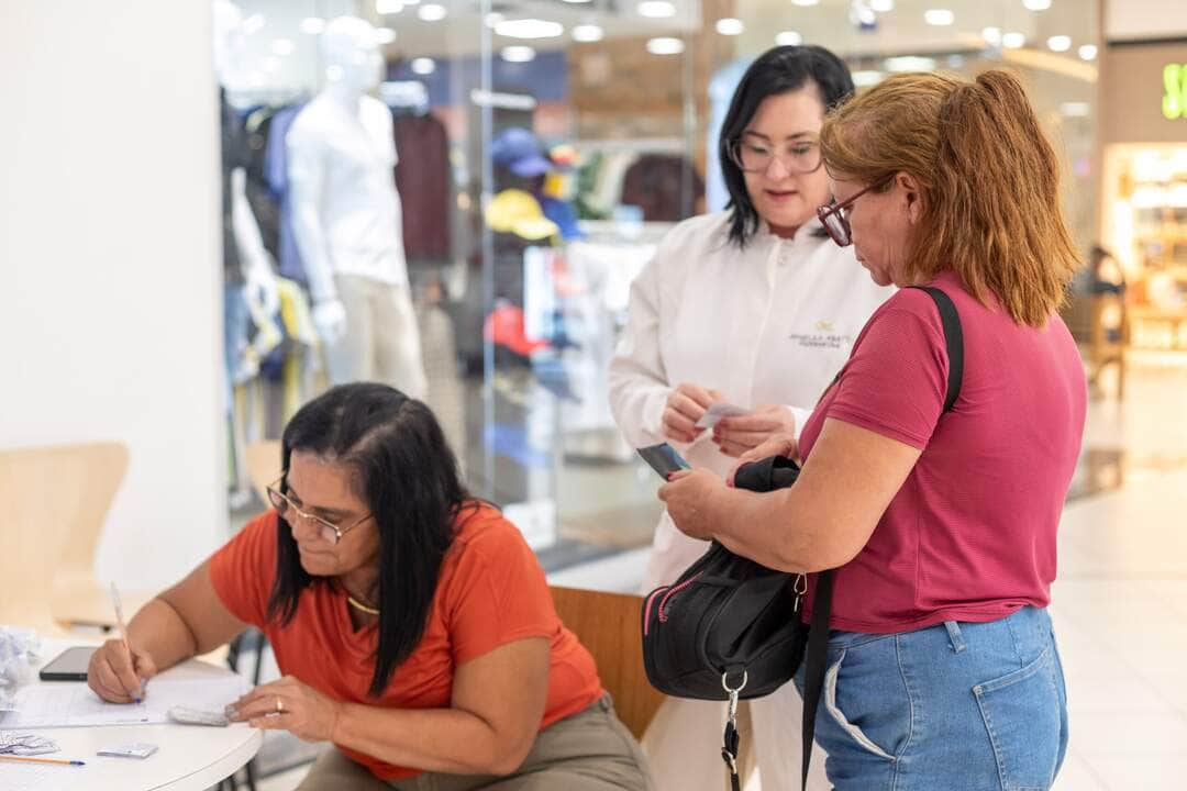 Último dia da vacinação contra gripe em shoppings de Cuiabá ocorre neste sábado