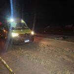 Rodrigo Sousa do Carmo, de 33 anos, foi atingido por uma picape após tentar atravessar a rodovia; motorista de Gol ainda tentou desviar, mas perdeu o controle do carro