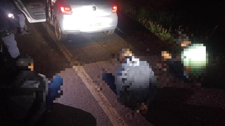 Homem foi localizado em veículo monitorado após assassinato em Sinop; ele tinha mandado de prisão em aberto por outro crime