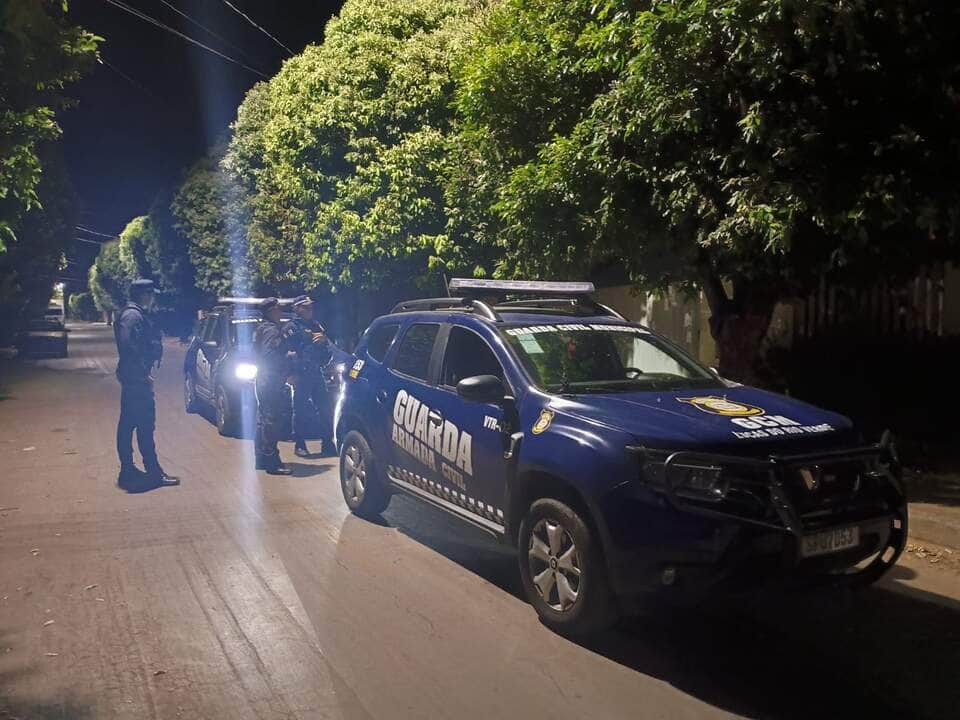 Guarda Civil Municipal atendeu ocorrência de ameaça com arma branca no bairro Primavera; desentendimento familiar teria sido motivado por consumo excessivo de álcool
