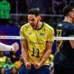 Eslovênia- 14/06/2025 Após início apagado, Brasil vence Ucrânia de virada na Liga das Nações. Foto- Divulgação/ Word Volleyball