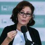 Brasília (DF) 23/04/2024  Deputada Carla Zambelli durante coletiva na Câmara dos Deputados. Foto Lula Marques/ Agência Brasil