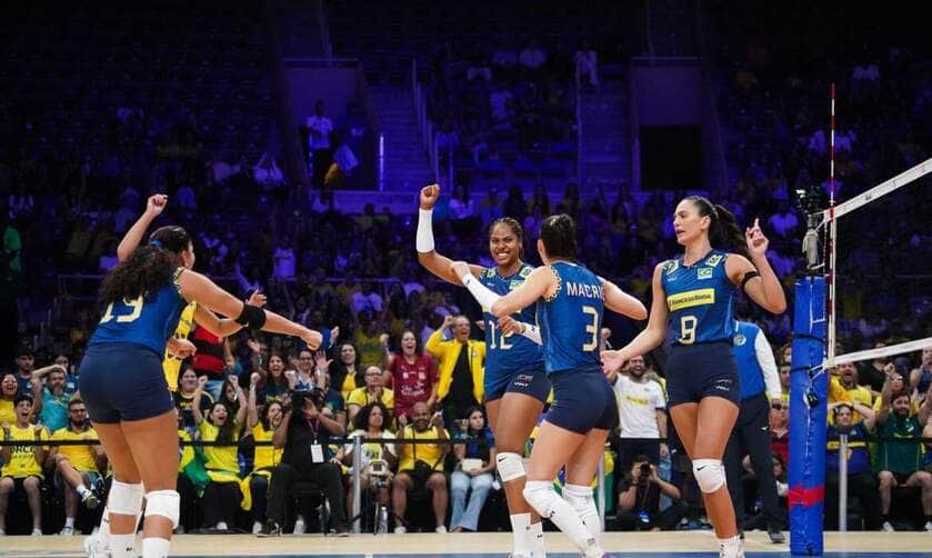 brasil, liga das nações, vôlei