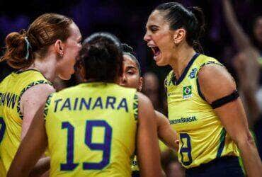 brasil, liga das nações de vôlei