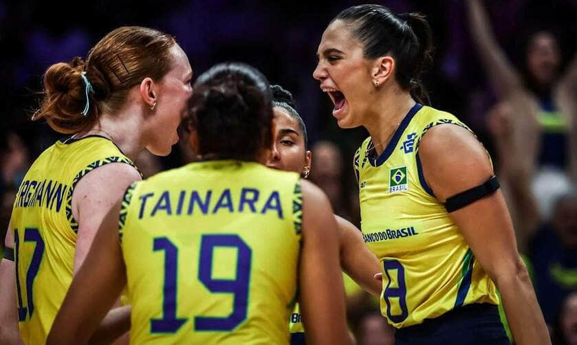 brasil, liga das nações de vôlei