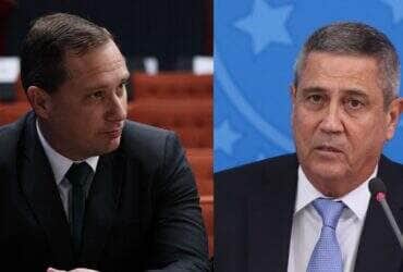 Brasília (DF), 05/06/2025 - Montagem sobre o interrogatórios dos réus da Ação Penal (AP) 2668 no STF. Mauro Cesar Barbosa Cid e Braga Netto. Foto: Ton Molina/STF e Isac Nóbrega/PR