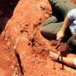 Descoberta de fóssil precursor dos pterossauros. Fotos do local da escavação - Buriol Site (São João do Polêsine, Brazil). Foto: Janaína Brand Dillmann