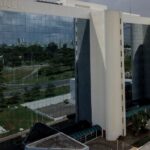 Brasília (DF), 03/11/2023, Prédio do Instituto Nacional do Seguro Social. Edfício sede do INSS. Fachada do INSS. Setor de autarquia sul  Foto: Rafa Neddermeyer/Agência Brasil