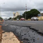Óleo causa acidente com motociclista em Mato Grosso