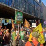 São Paulo (SP), 01/06/2025 - Manifestantes em SP afirmam que PL da Devastação é grande retrocesso ambiental para o país.
Foto: Elaine Patricia Cruz/Agência Brasil