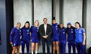 Brasília (DF), 31/05/2025 - Novo presidente da CBF projeta mais investimentos no futebol feminino. Foto: Lívia Villas Boas / CBF