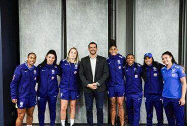 Brasília (DF), 31/05/2025 - Novo presidente da CBF projeta mais investimentos no futebol feminino. Foto: Lívia Villas Boas / CBF