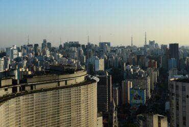 Vista do Edifício Itália, região central