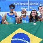 PR3 quatro com misto, remo, copa do mundo