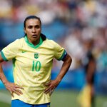 Marta em partida do Brasil nos Jogos Olímpicos
28/07/2024
REUTERS/Benoit Tessier
