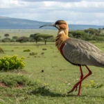 Curicaca é resgatada pelos bombeiros em Nova Mutum após ficar ferida