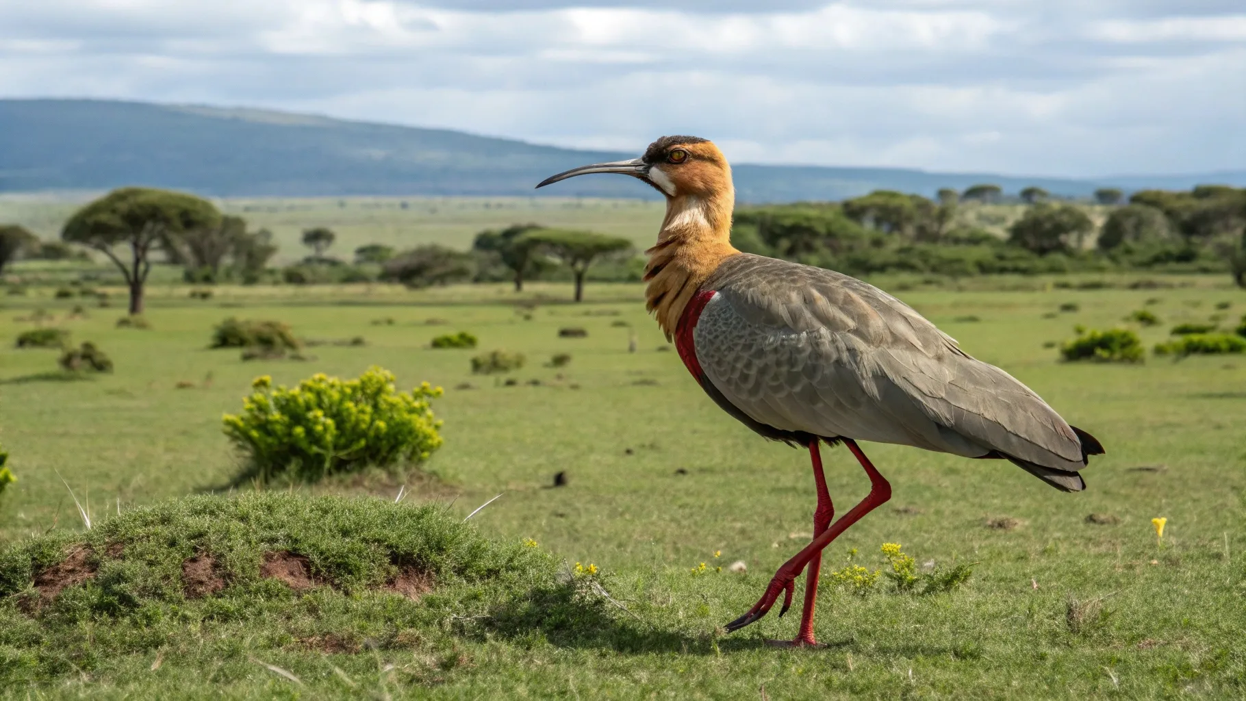 Curicaca é resgatada pelos bombeiros em Nova Mutum após ficar ferida
