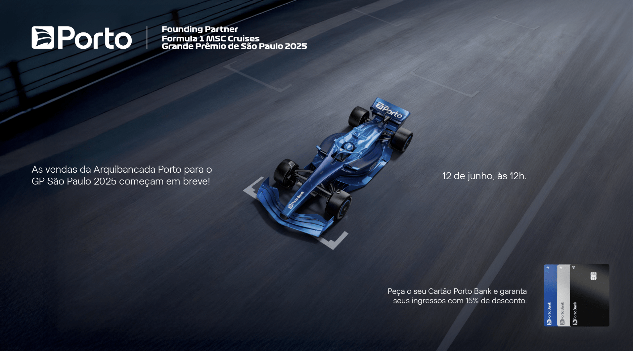 Arquibancada Porto no GP São Paulo 2025