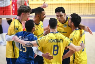 Brasil vence China de virada (3 a 1) e se classifica às semifinais da Liga das Nações pela primeira vez desde 2021 - em 30/07/2025