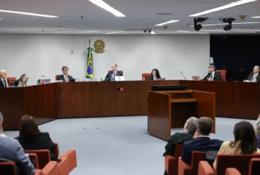 Brasília (DF), 22/04/2025 - Sessão de julgamento da denúncia sobre o núcleo 2 da PET 12.100. Foto: Antonio Augusto/STF