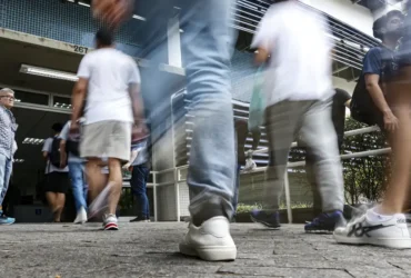 São Paulo (SP), 10/11/2024 - Estudantes no segundo dia de provas do ENEM na UNIP Vergueiro em São Paulo. Foto: Paulo Pinto/Agência Brasil