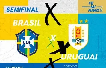 Brasília (DF), 28/07/2025 - TV Brasil exibe o duelo Brasil x Uruguai pela semifinal da Conmebol Copa América Feminina 2025. Foto: TV Brasil