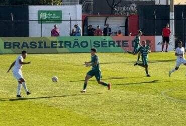Lance de Ceilândia x Luverdense. Imagem: Divulgação Ceilândia