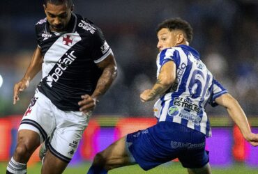 Lance de CSA x Vasco. Imagem: Divulgação Vasco