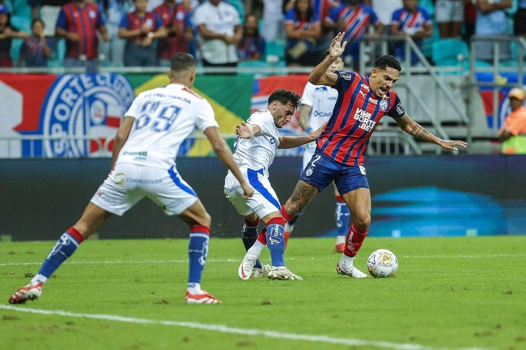 Lance de Bahia x Fortaleza. Imagem: Rafael Ribeiro/EC Bahia Lance de Bahia x Fortaleza. Imagem: Rafael Ribeiro/EC Bahia