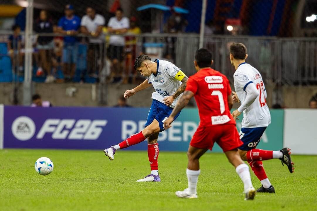 América de Cali x Bahia: onde assistir, escalações e o que esperar do jogo decisivo pela Sul-Americana. Imagem: Letícia Martins/EC Bahia