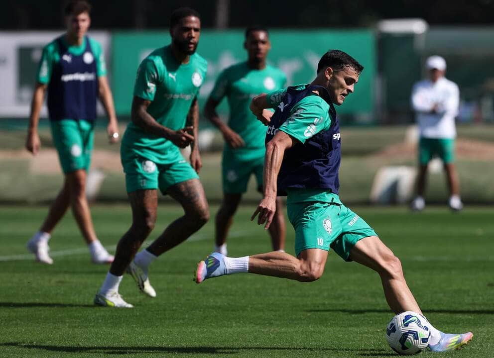 Palmeiras x Atlético-MG: onde assistir, escalações e tudo sobre o duelo de gigantes pela 15ª rodada do Brasileirão 2025. Imagem: Cesar Greco/Ag. Palmeiras