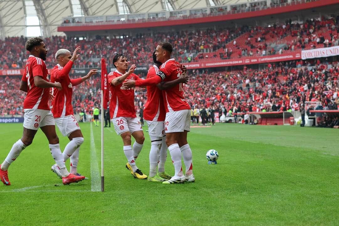 Internacional x Ceará. Imagem: Ricardo Duarte/SCI Internacional x Ceará. Imagem: Ricardo Duarte/SCI