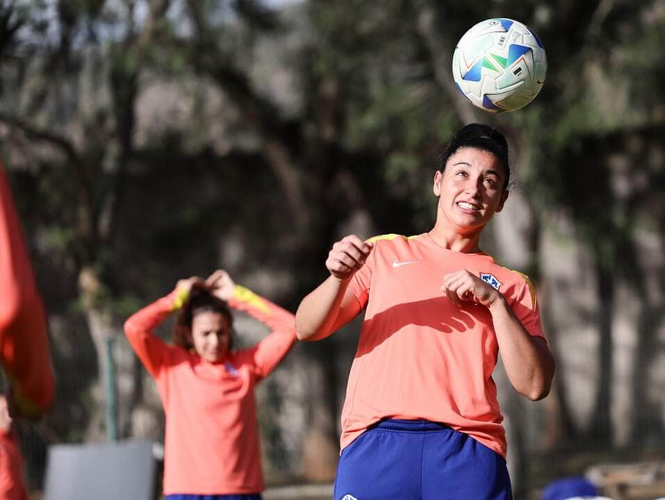 Brasil x Colômbia na Copa América Feminina: onde assistir e tudo sobre o jogão desta sexta. Imagem: Lívia Villas Boas CBF Brasil x Colômbia na Copa América Feminina: onde assistir e tudo sobre o jogão desta sexta. Imagem: Lívia Villas Boas CBF