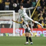 Lance do jogo entre Criciúma x Cuiabá. Imagem: AssCom Dourado