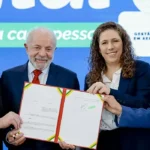 Brasília (DF), 23/07/2025 - Presidente da República, Luiz Inácio Lula da Silva, durante cerimônia de apresentação e anúncios no âmbito da