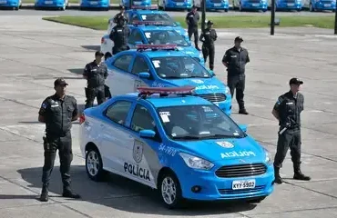 Polícia Militar do Rio de Janeiro recebe 265 novas viaturas