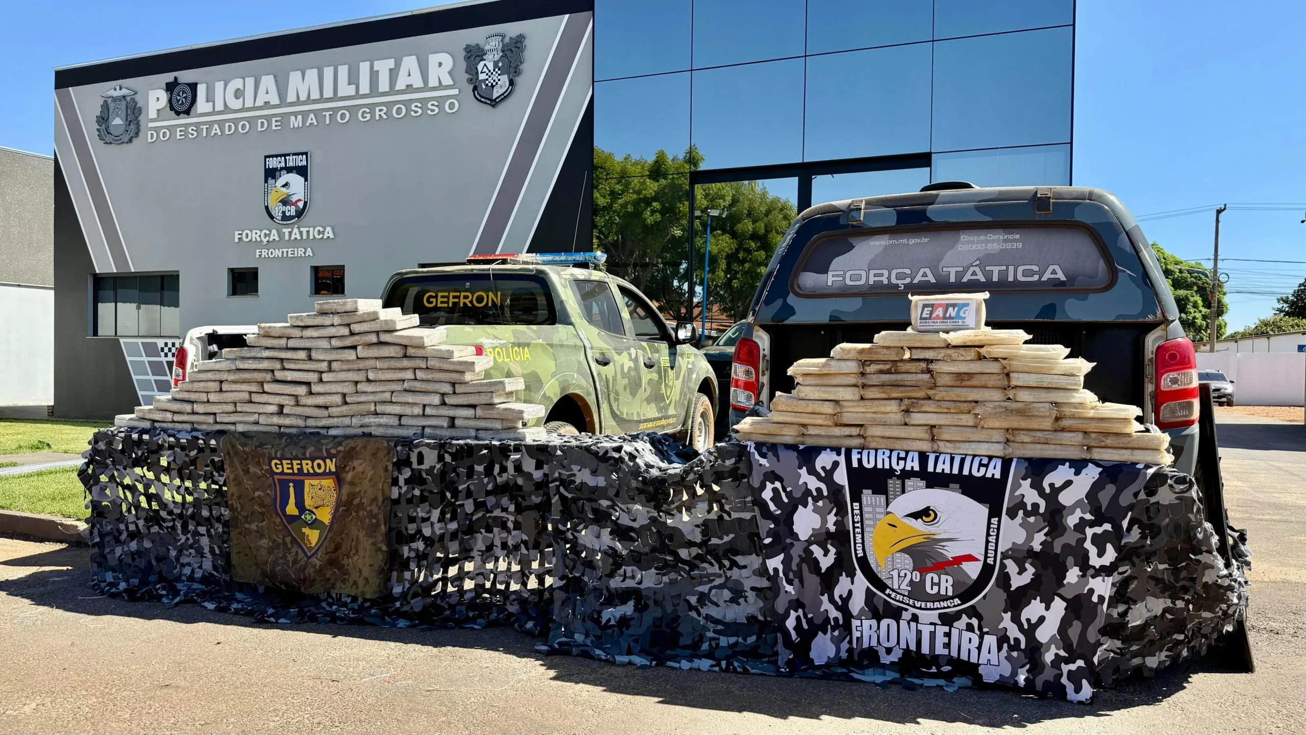 Apreensão impede facções e gera prejuízo milionário com droga