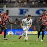 Lance de CSA x Ferroviário. Imagem: Allan max CSA-ASCOM