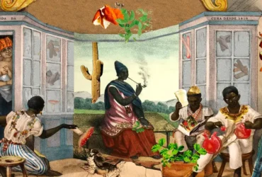 Artista transforma obras clássicas com crítica anticolonial e antirracista