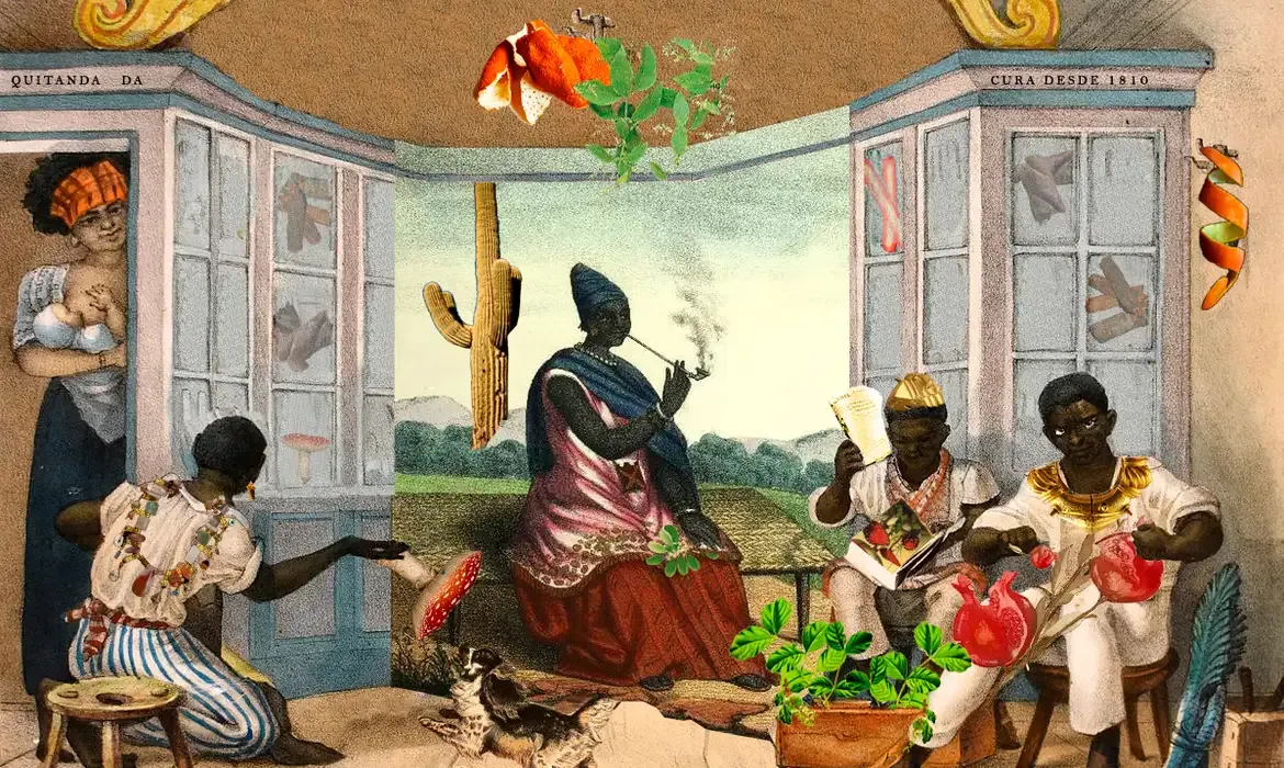 Artista transforma obras clássicas com crítica anticolonial e antirracista