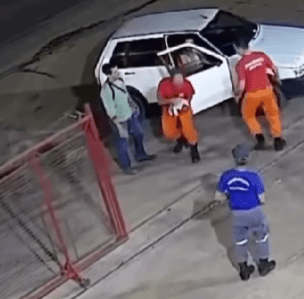 Manobra de Heimlich foi essencial para reestabelecer a respiração da bebê, que foi encaminhada ao hospital e passa bem