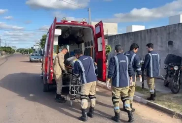 Motorista invade preferencial e colisão deixa ferido em Nova Mutum