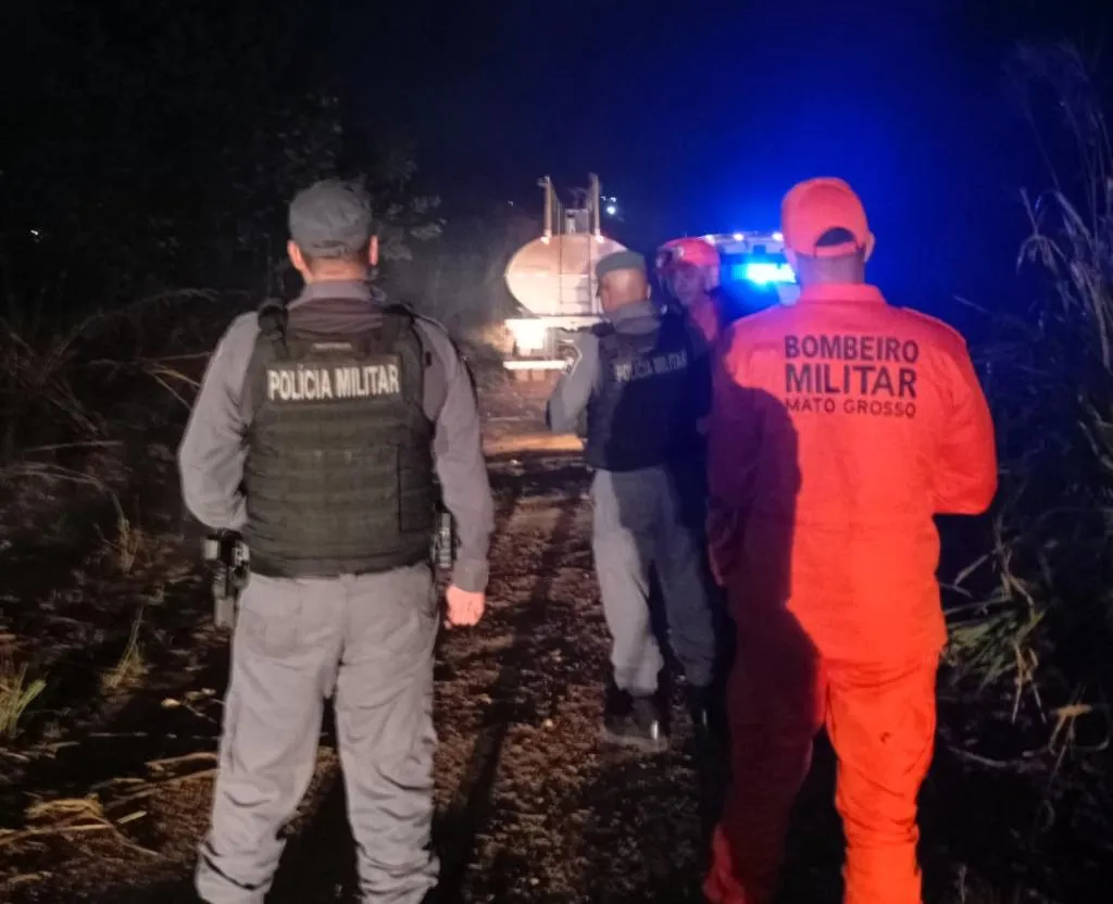 Bombeiros prendem homem por incêndio criminoso em Paranatinga