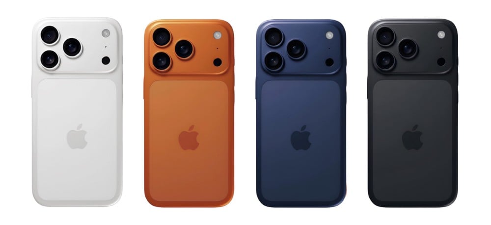 Cores do iPhone 17 Air