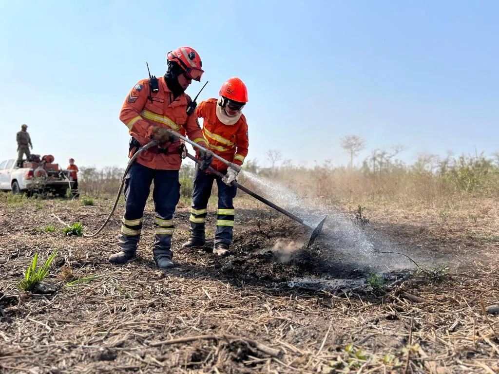 Corpo de Bombeiros convoca brigadistas temporários para reforço no combate aos incêndios
