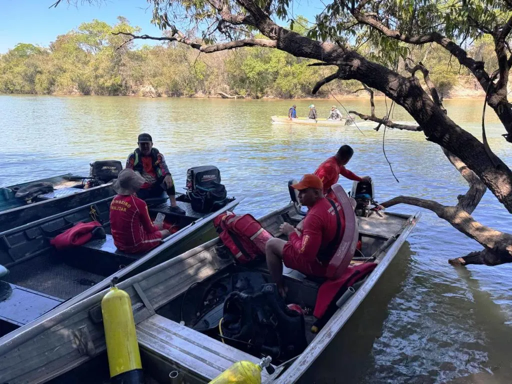 Corpo de Bombeiros localiza vítimas de afogamento no Rio Pindaíba após naufrágio