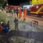 Motociclista é resgatado de valeta após acidente em Sinop