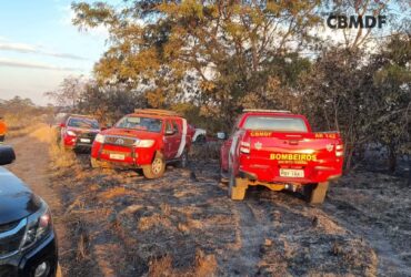Dois servidores do IBGE morrem carbonizados ao combater incêndio perto de Brasília