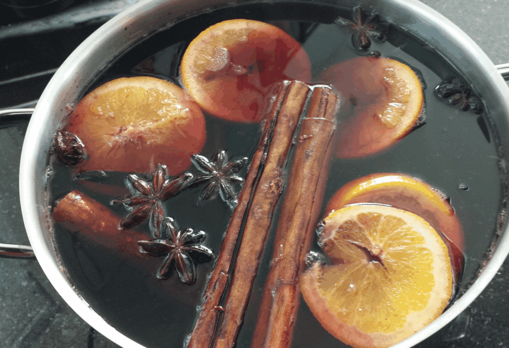 Fazendo uma panela de Quentão