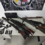 Força apreende arsenal e prende faccionados por porte ilegal
